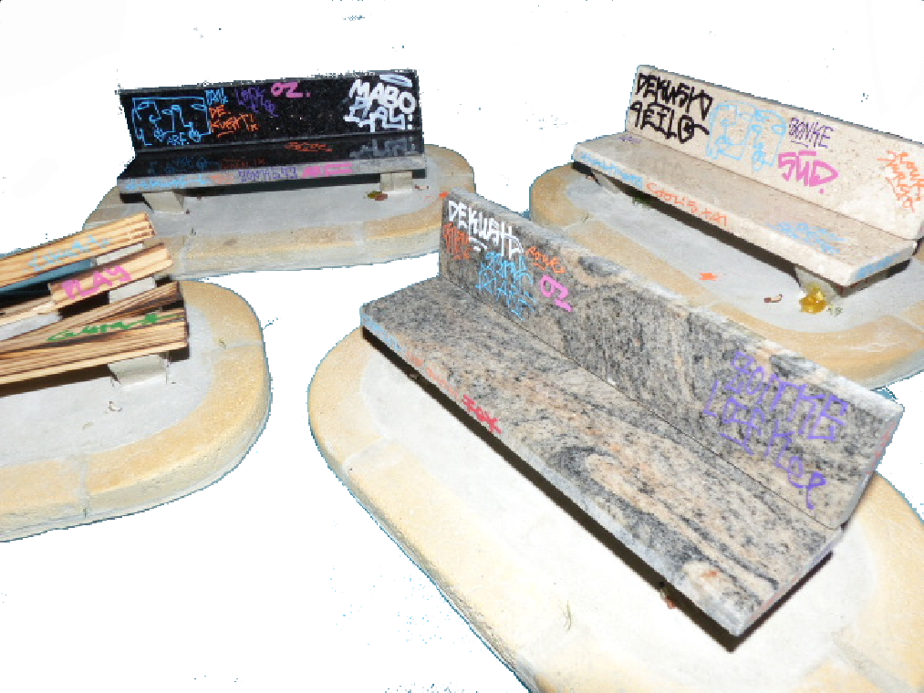 Miature bench withe